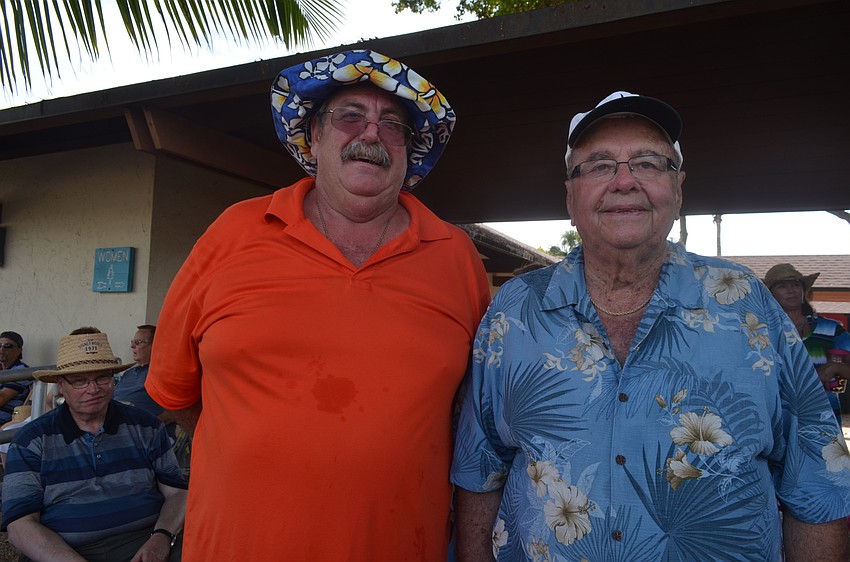 Association President Carl Shoffstall and event chair John Lambert