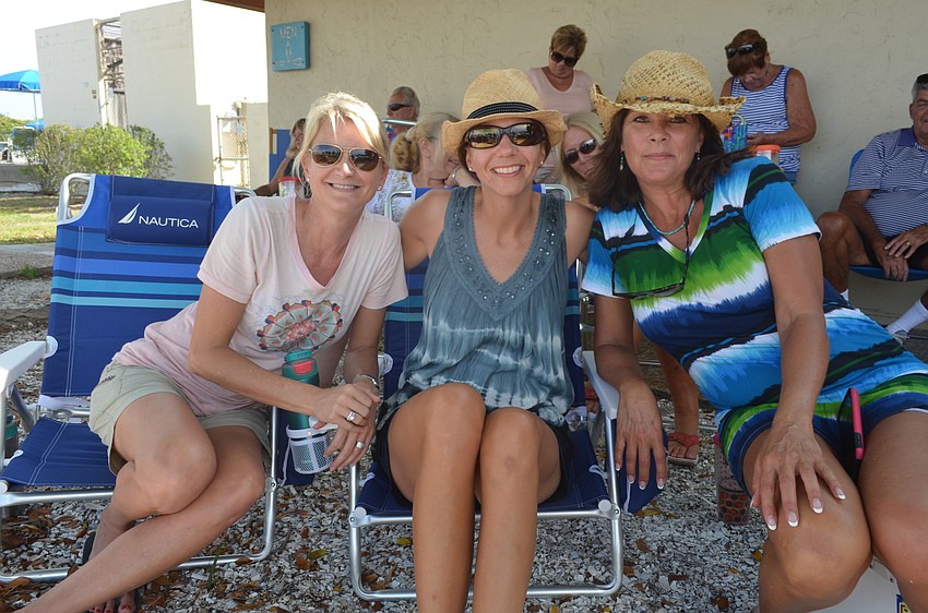 Kim McDaniel, Jennifer Riefle and Camille Schwabe