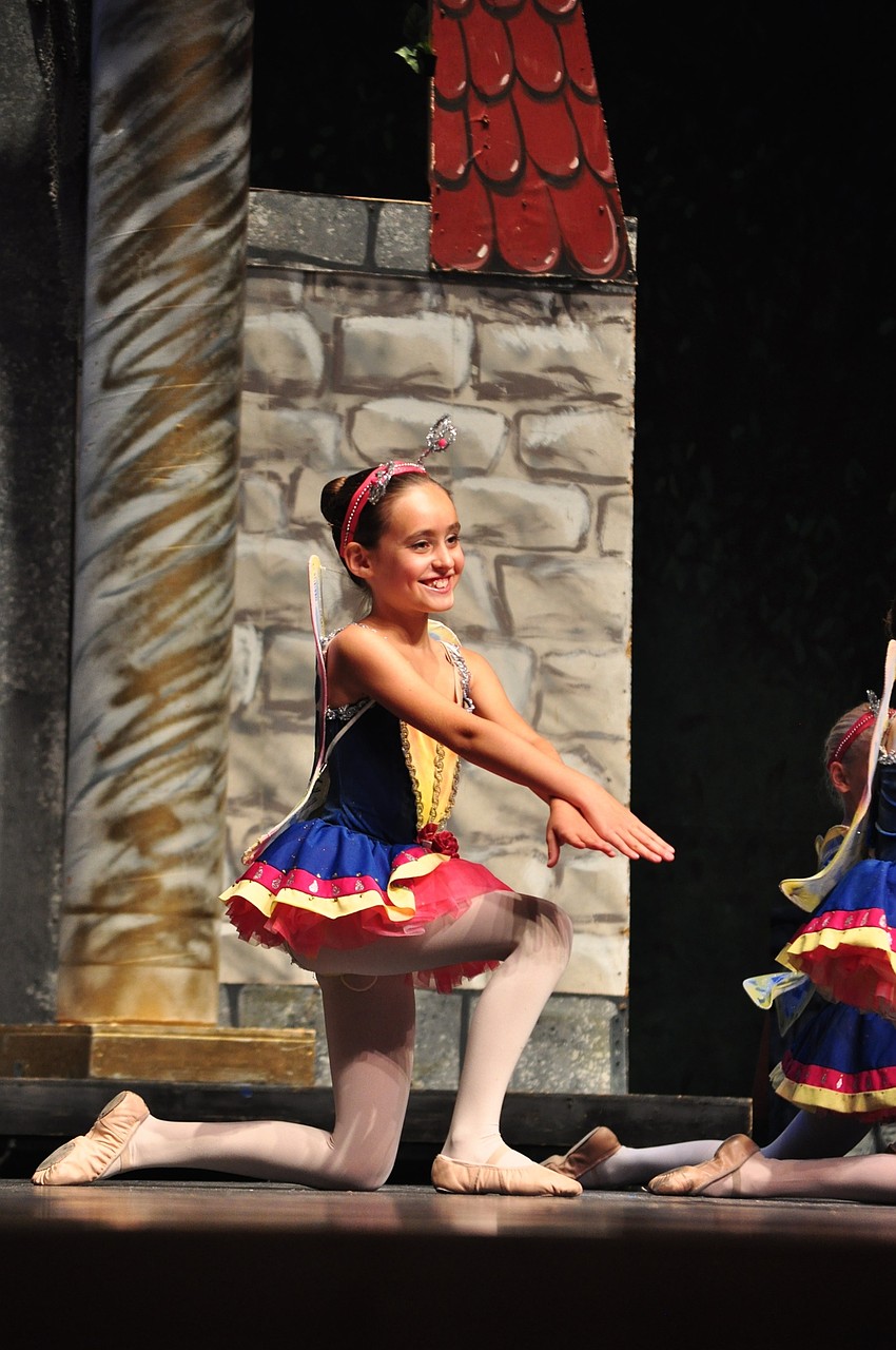 Caroline Yancey, a butterfuly, is all smiles.