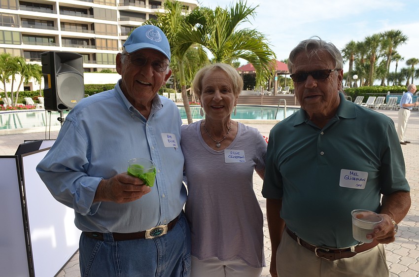 Bob Biller and Ellie and Mel Glickman