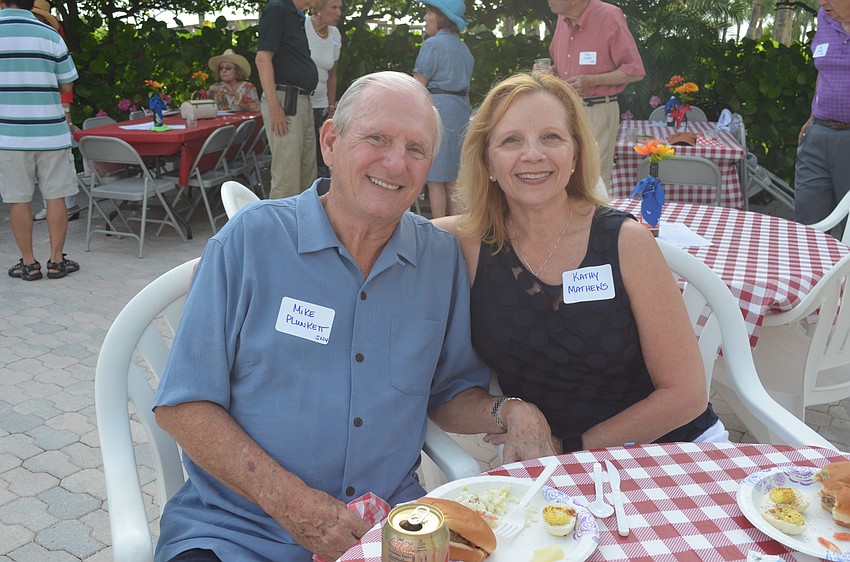 Mike Plunkett and Kathy Mathews