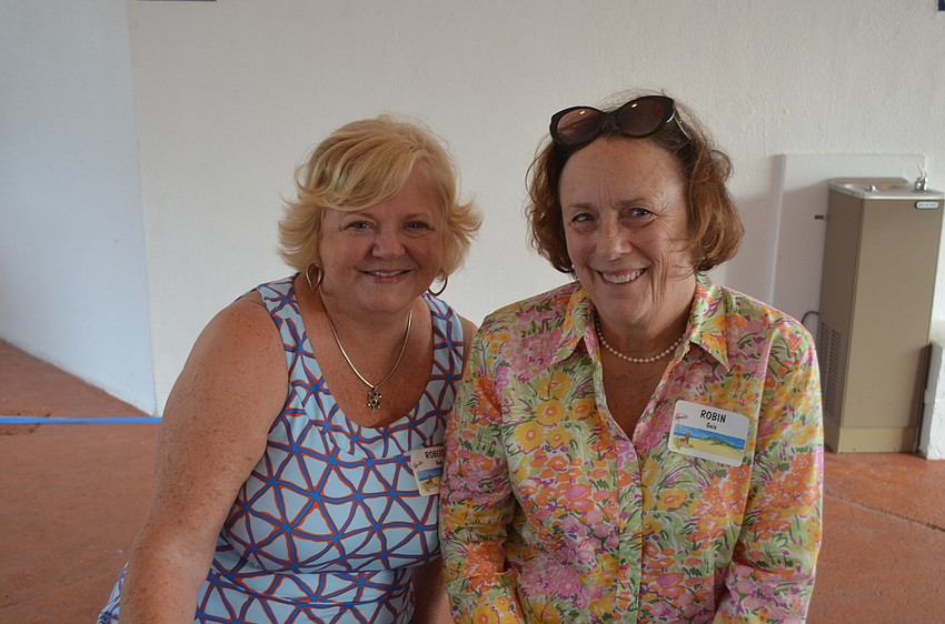 Roberta Doyle and Robin Geis