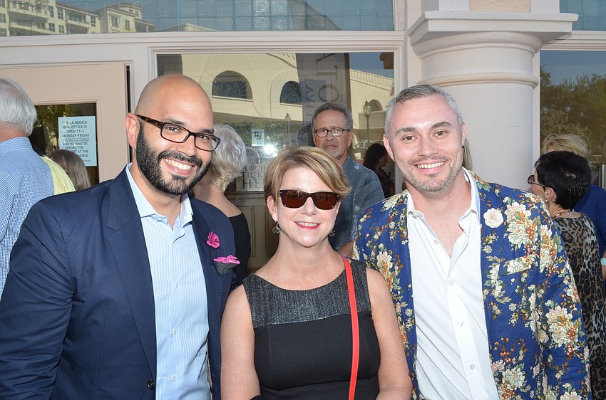 Roger Capote, Carol Malinowski and Tony Pinho