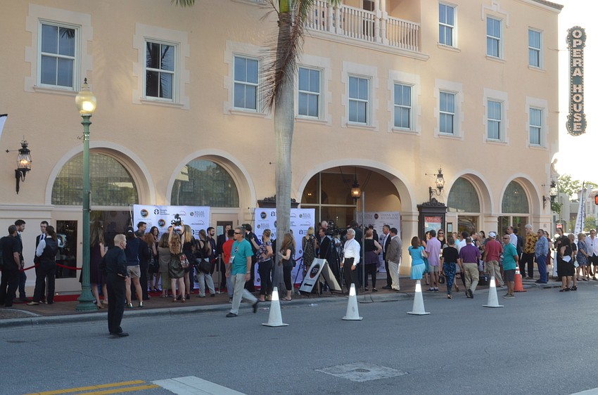 Opening night of the Sarasota Film Festival for the film “Time Out of Mind.”