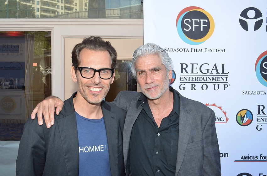 Thomas Wirthenson and Mark Reay, director and subject of 