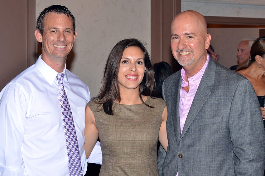 Eric Mortimer, Hellen Osorio and Robert Giglio