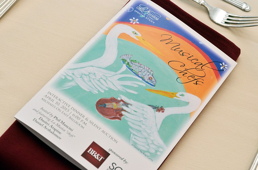 La Musica hosted its annual interactive dinner ‘Musical Chefs’ on Friday, April 10, at Michael’s On East.