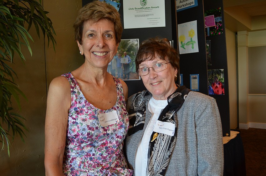 Janet Leonberger and Mary Fran Papineau