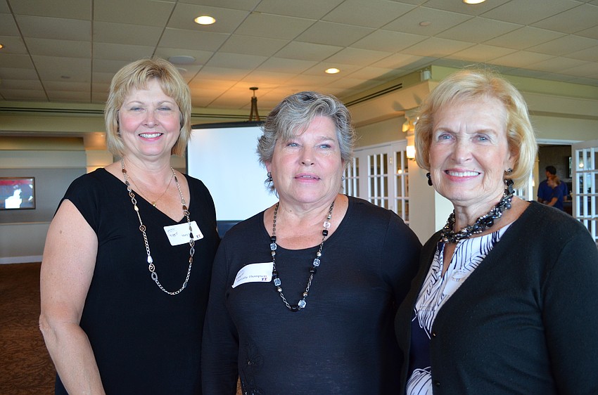Mary Lee, Dorothy Thompson and Joy Lightcap