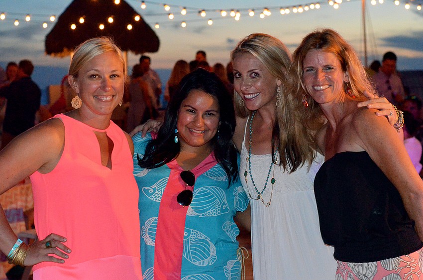 Ashley Carson, Co-Chairs Kelsey Alholm and Ashley Gruters and Lisa Bechtold