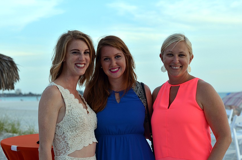 Sarah Clark, Caroline Clark and Ashley Carson