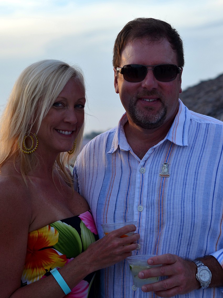 Tracy Jackson and Scott Atkins