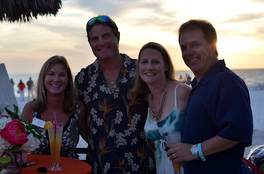 Michelle Jorgensen and David Rosenberg with Colleen and Ricahrd Greenwell