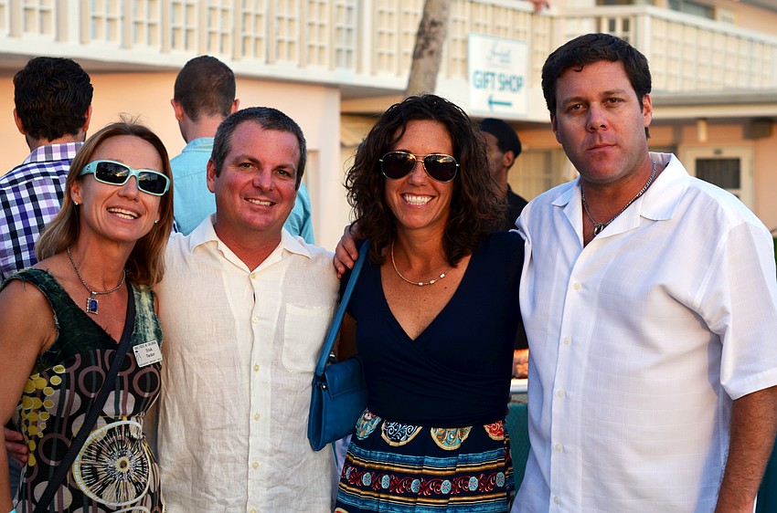 Trish and Parke Tucker with Lisa and Scott Temple