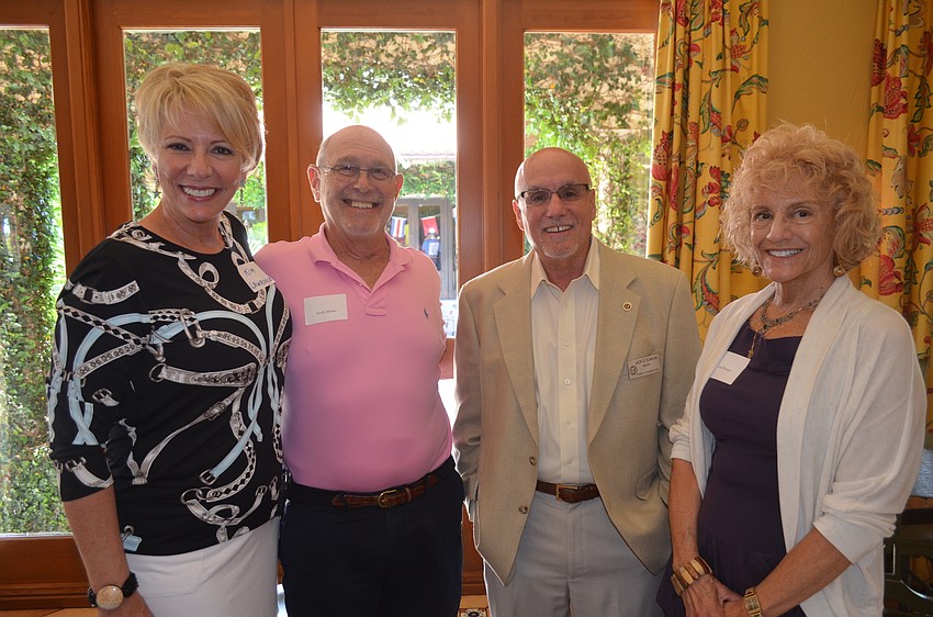 Kim Lawrence, Andy Maass, Mayor Jack Duncan and Lois Barson