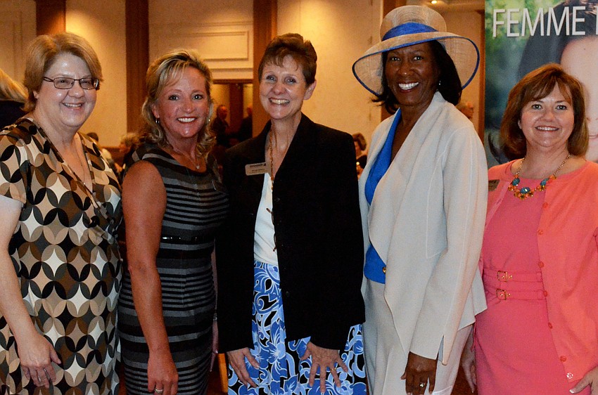 Linda Watterworth, Kelly Gardner, Margie Genter, Victoria Kasdan and Morgan Gerhart