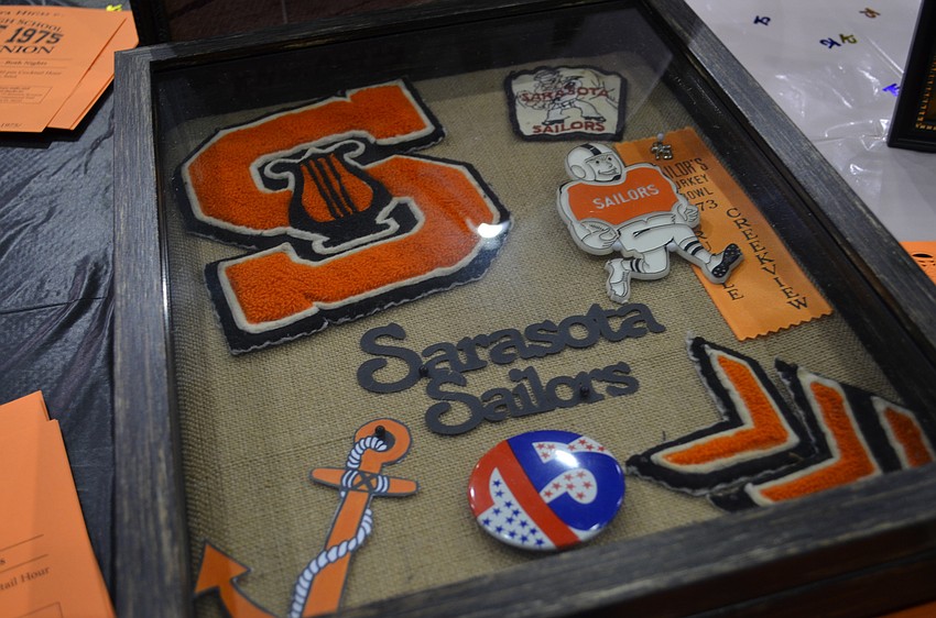 Alumni brought memorabilia and scrapbooks full of memories to share with old friends.