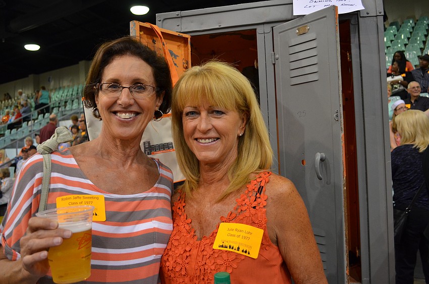 Robin Jaffe Sweeting and Julie Ryan Lohr class of 1977.