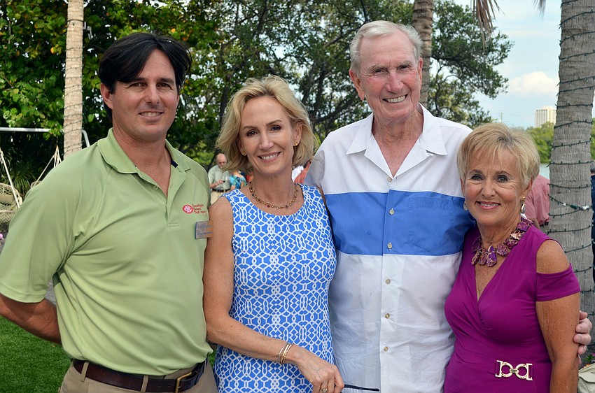 Paul Tarantino, Lisa Morris, host Howard Rooks and Bunny Skirboll
