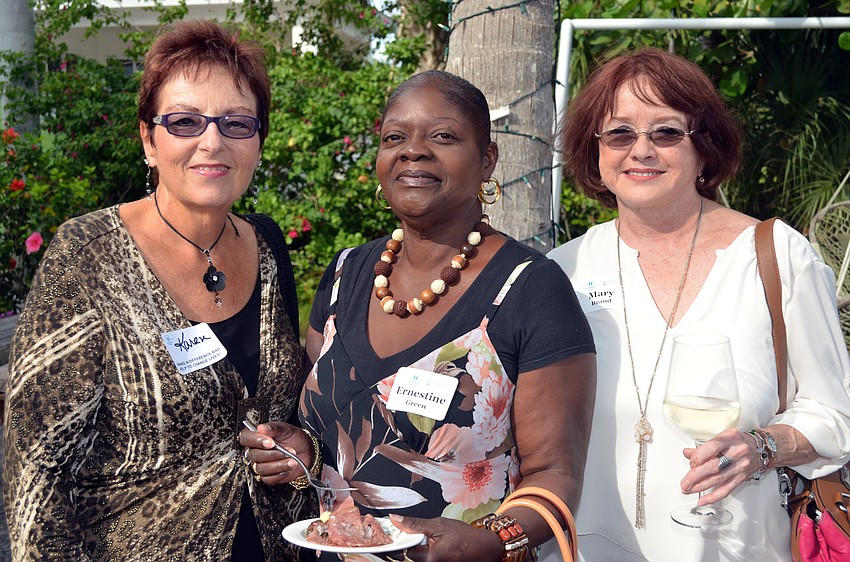 Karen Beardman, Ernestine Green and Mary Brand