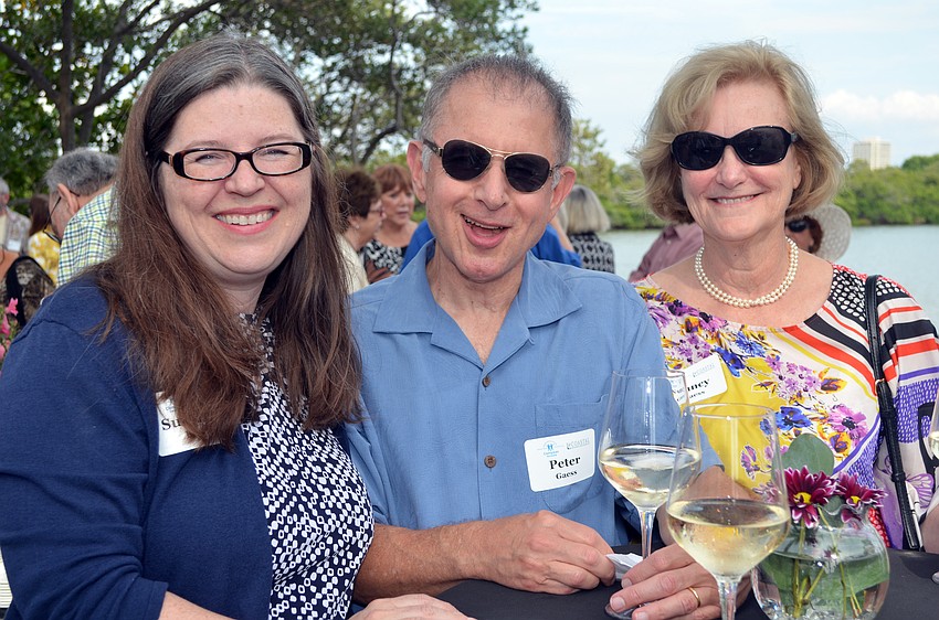 Suzanne Ellin with Peter and Nancy Gaess
