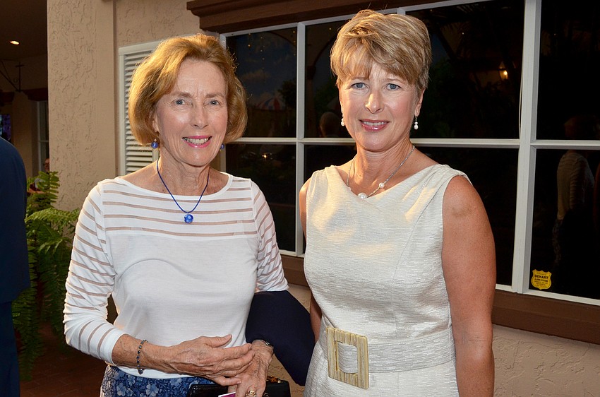 Lorna Clarke and Laura Pether