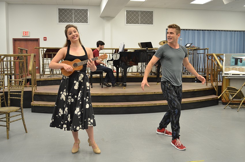 Mary Michael Patterson, Sinai Tabak and Erik Altemus giving a preview of 