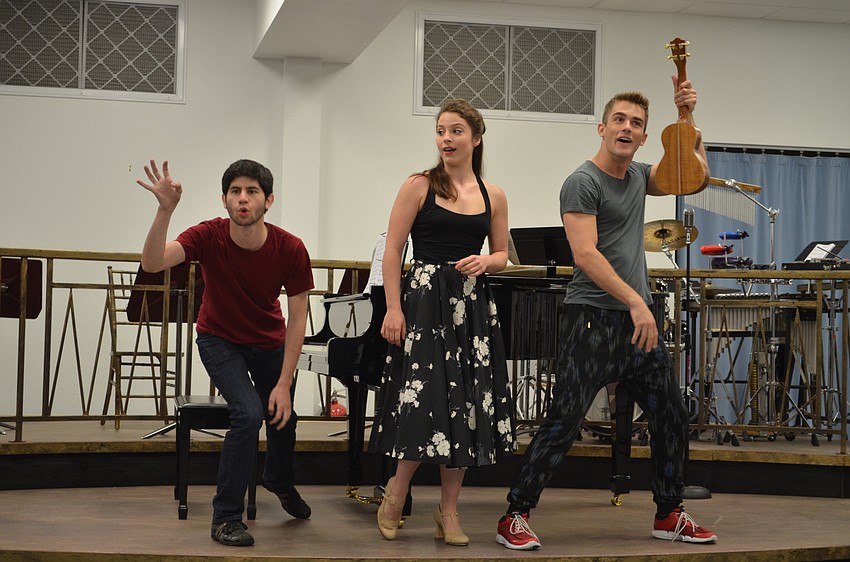 Sinai Tabak, Mary Michael Patterson and Erik Altemus add a dash of humor to the new musical 