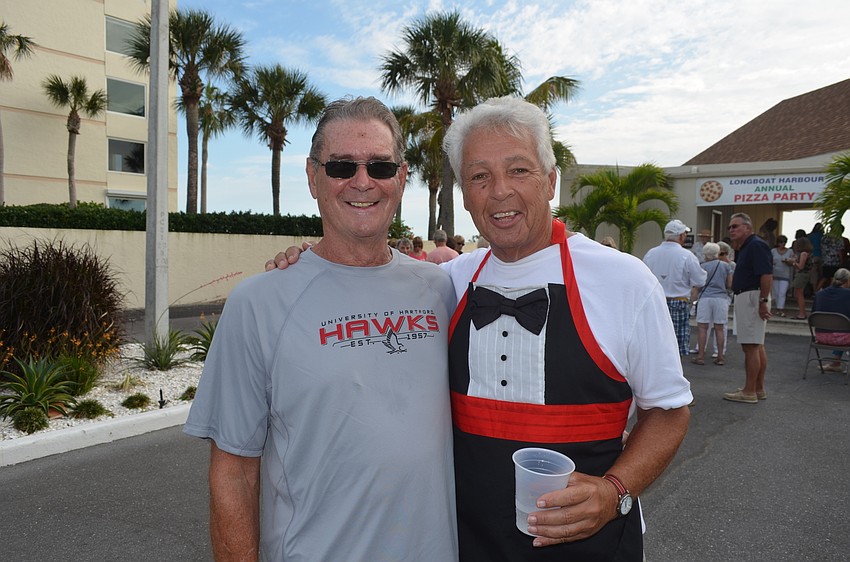 Tom Vitro and event host Ken Comeforo