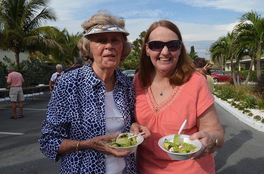 Harriett Barber and Margie Clarke