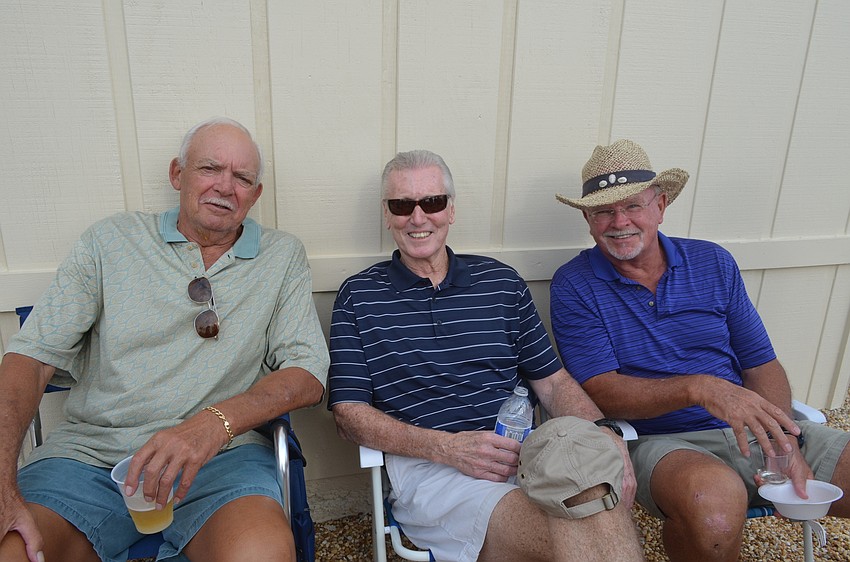 Herman Waldman, Artie McLaughlin and John Troup
