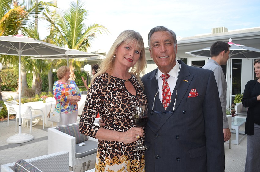 Ramona Glanz, of National Awards, and Andrew Vac, of RE/MAX