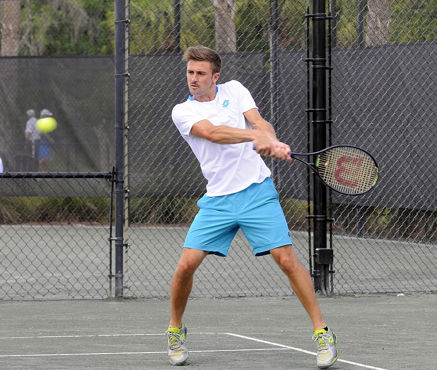 The United States’ Tim Smyczek is the Sarasota Open’s No. 1 seeded player.