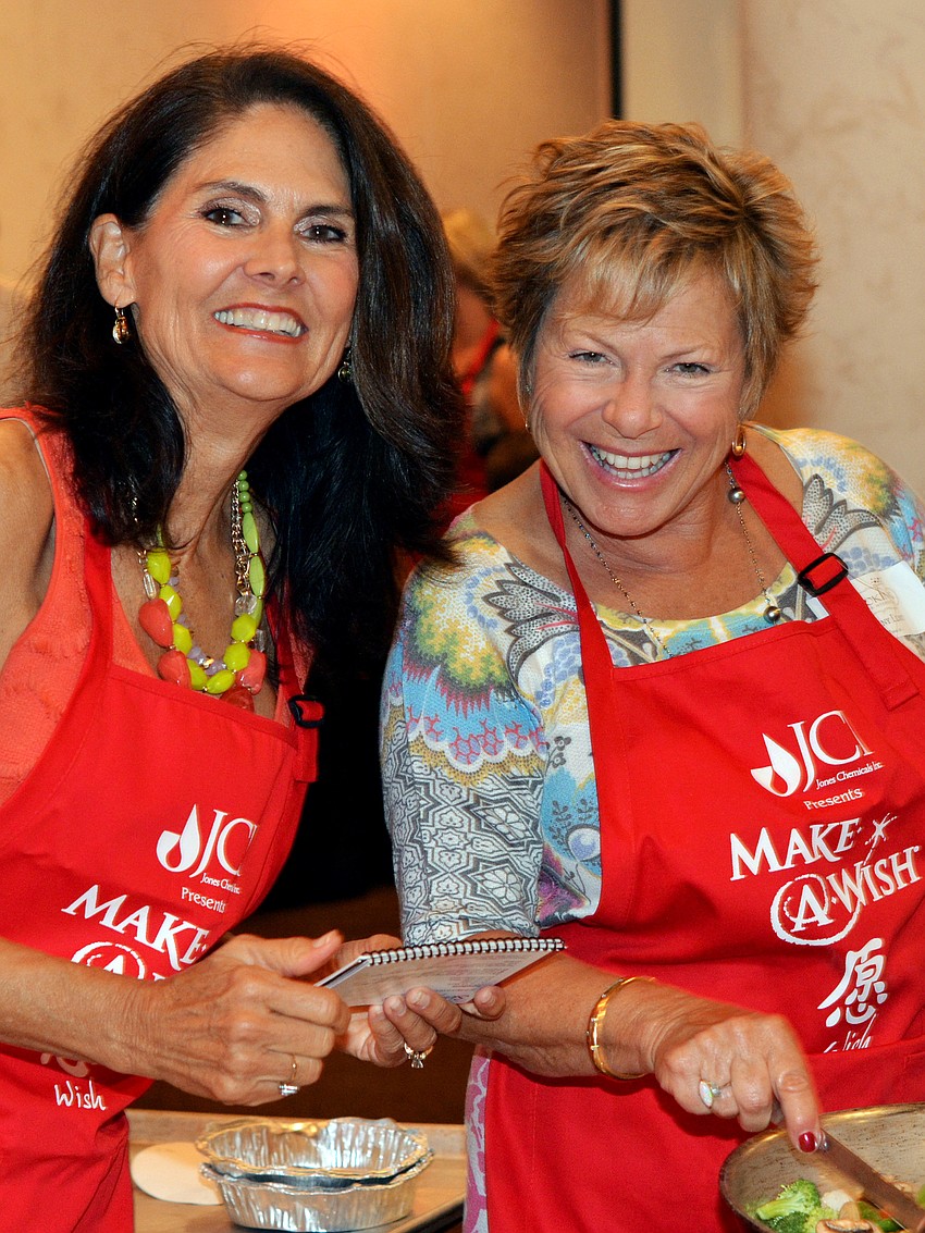 Mary Lou Johnson and Carol Lent