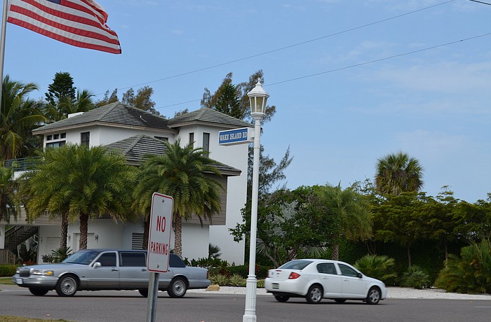 Sleepy Lagoon resident Rosemary Dilgard wants the  town to urge FDOT to reconsider a crosswalk location on Gulf of Mexico Drive at Wake Island Road.