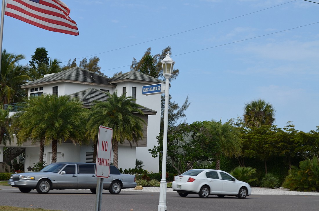 Sleepy Lagoon resident Rosemary Dilgard wants the  town to urge FDOT to reconsider a crosswalk location on Gulf of Mexico Drive at Wake Island Road.