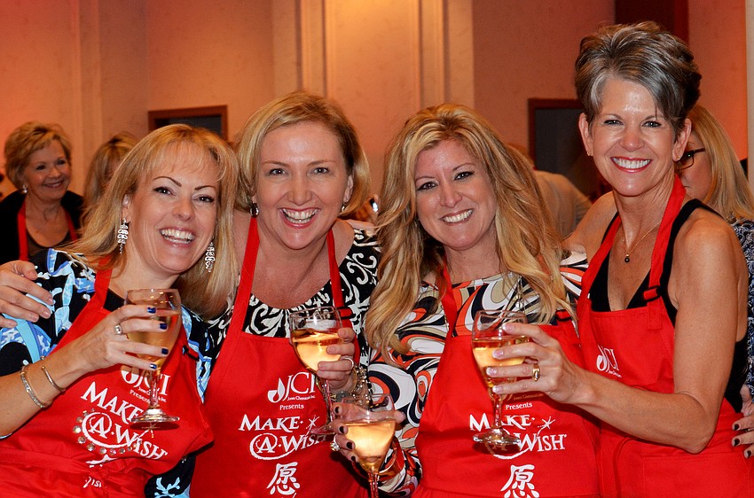 Susan Jones, Molly Jackson, Dawn Irving and Sally Schule