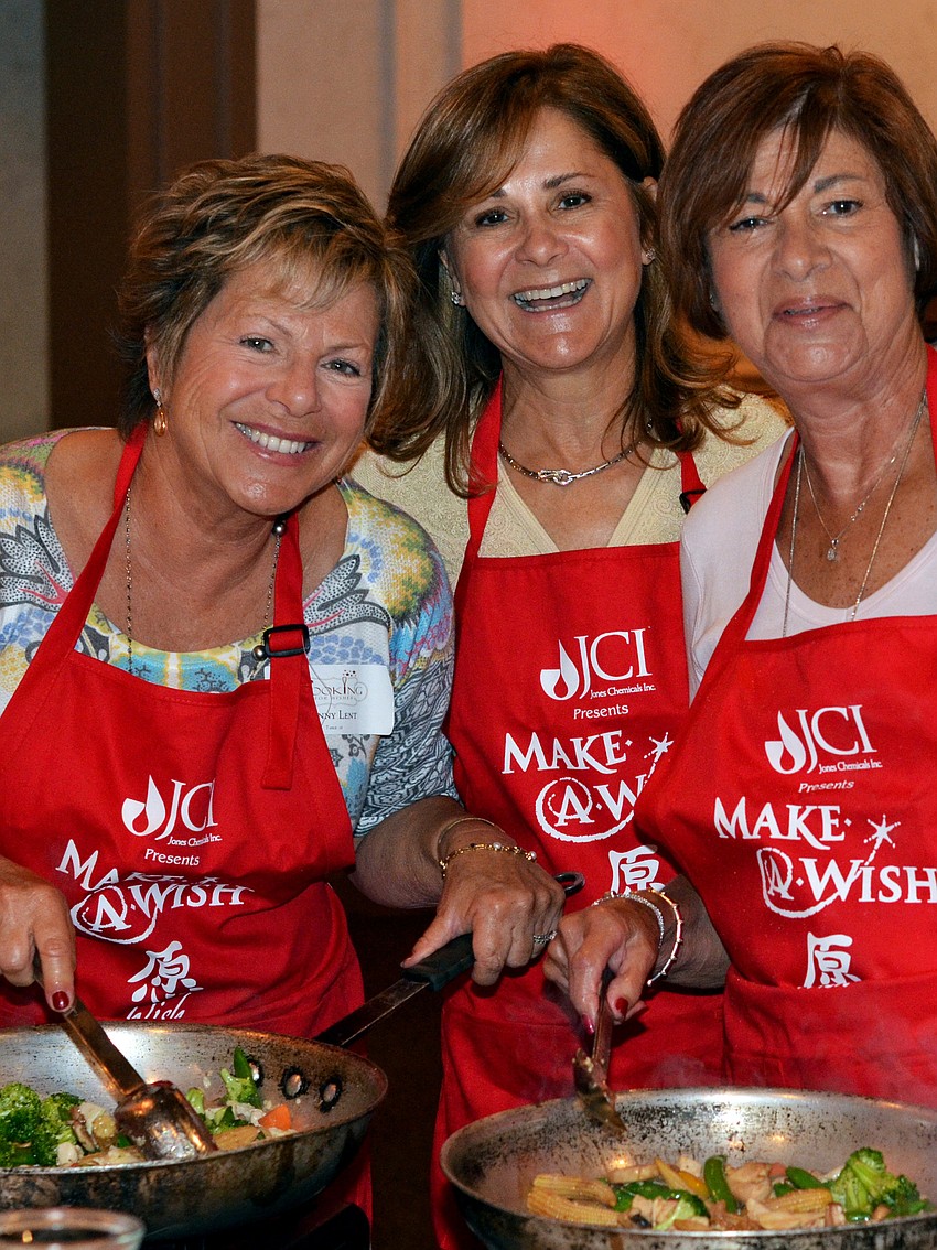 Carol Lent, Rene Nedelkoff and Theresa Samuels