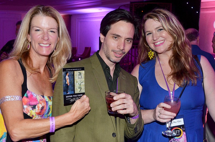 Elizabeth Moore, Gregg Mozgala and Lucie Lundeen