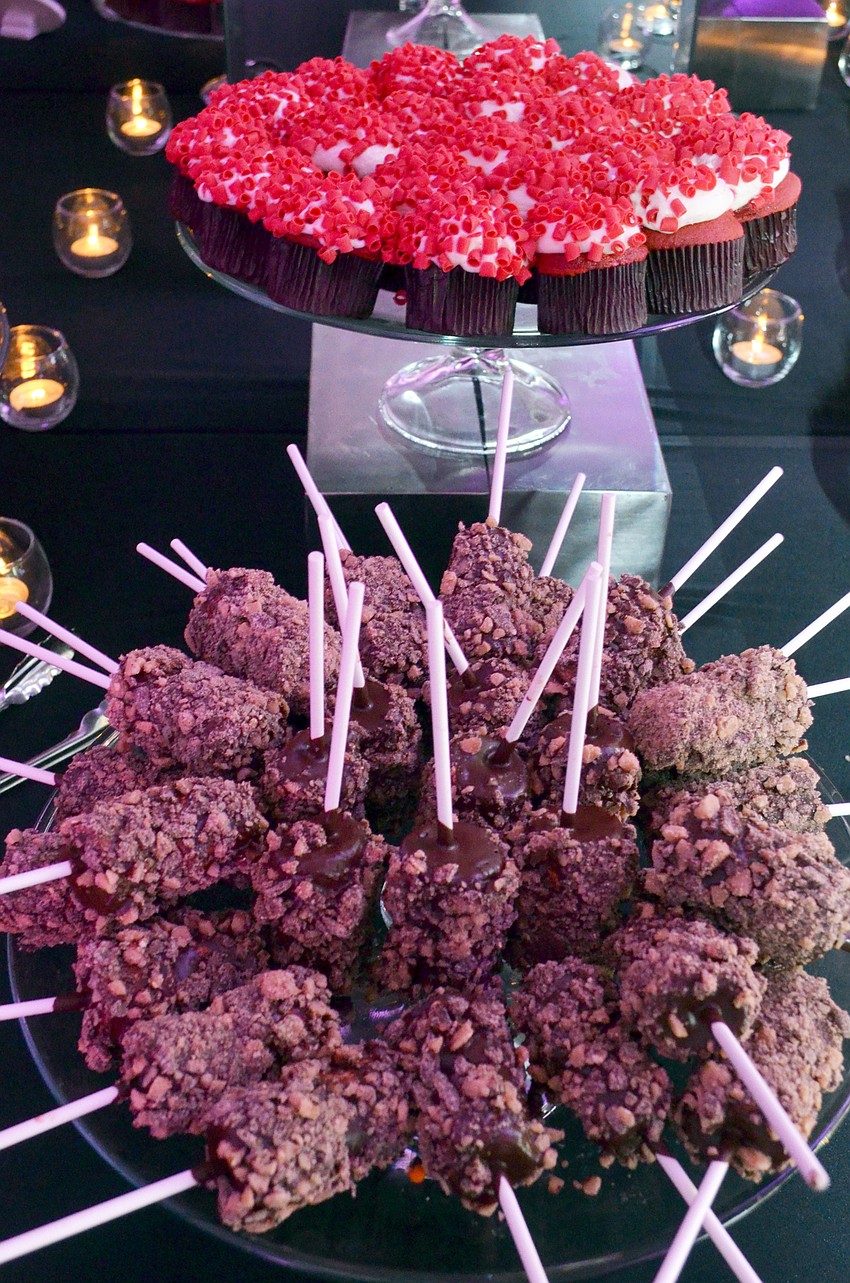 Guests enjoyed a dessert bar at Sarasota Film Festival’s Cinema Tropicale.