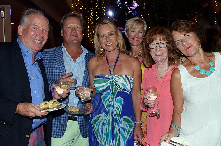 Dona Lana, Scott and Jennifer Allen, Nancy Kane, Suzy Lana and Nora Partenheimer