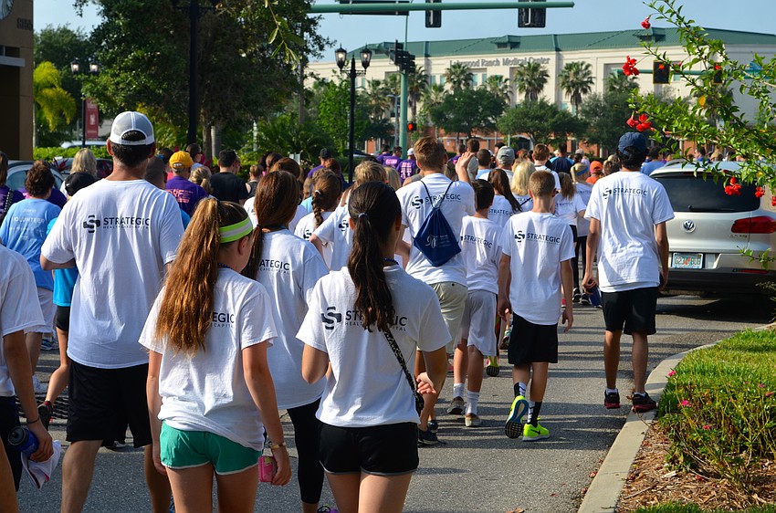 More than 2,100 individuals participated in the event.