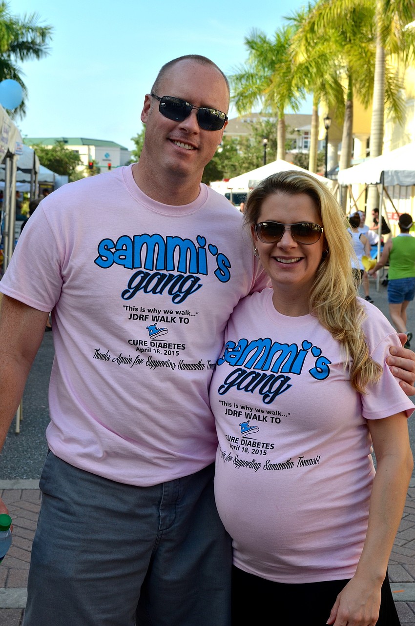 Mike and Suzanne Manning might attend the event next year, and with a new member of their family.