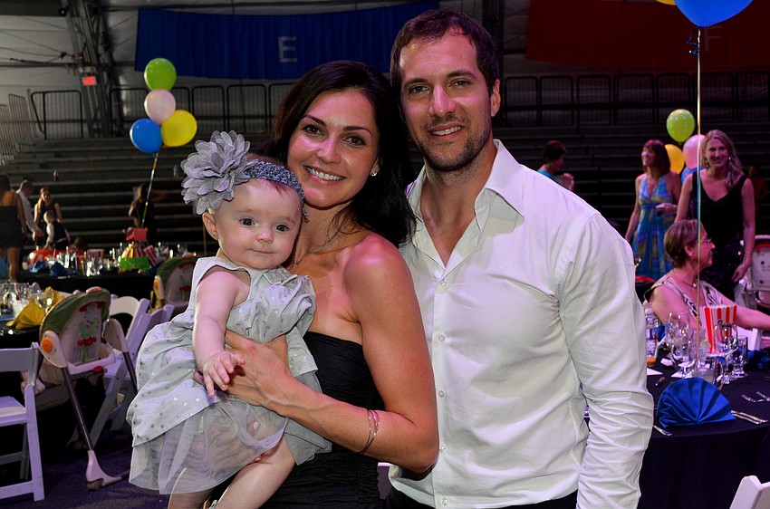Erin and Damien Blumetti with daughter Ila