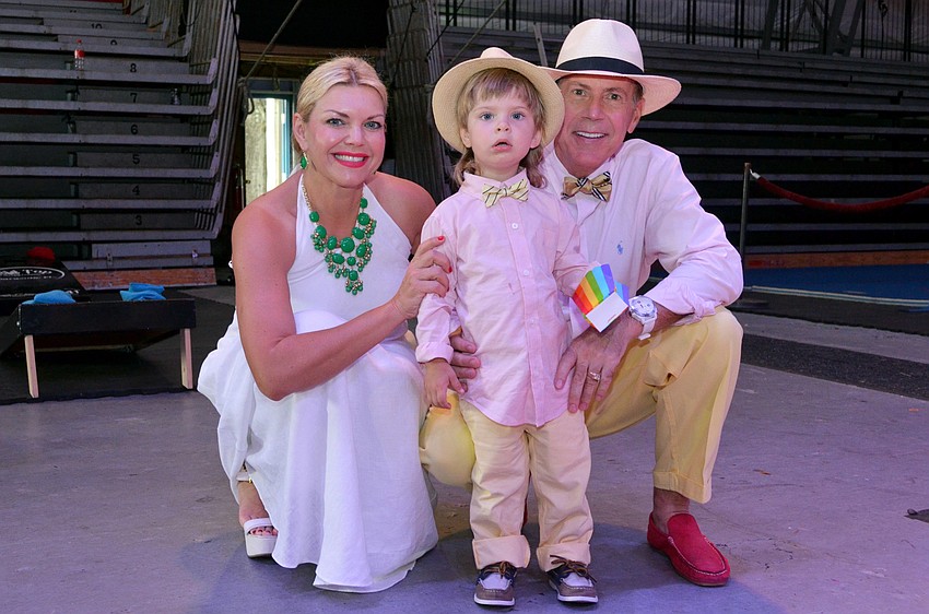 Inna, Johnny and Steve Snyder