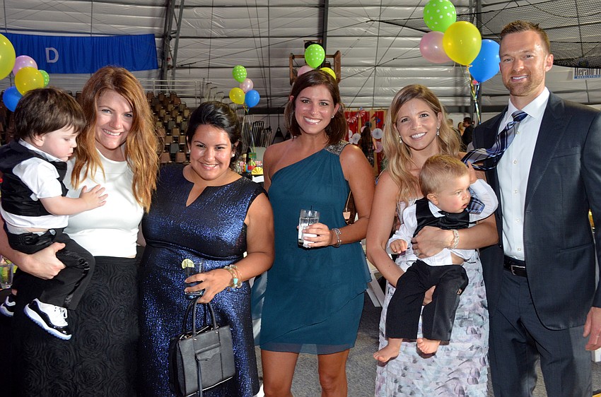 Meghan and Beckham Buchanan, Kelsey Alholm, Rachel Palladino and Jovanna, Lucas and Alex Morgan