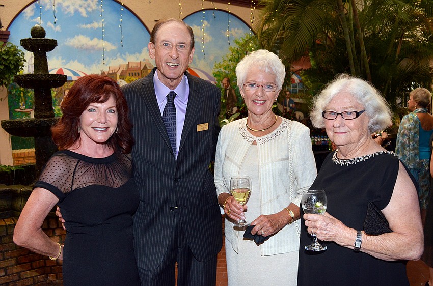 Carol White Bold, Larry Bold, Katie Couchot and Nelda Thompson