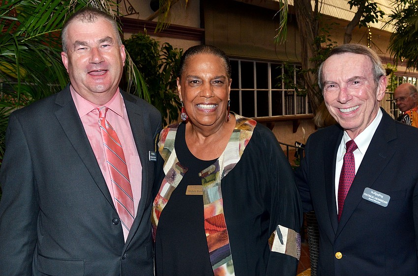 Declan Sheehy, Michele Redwine and Patrick Hennigan