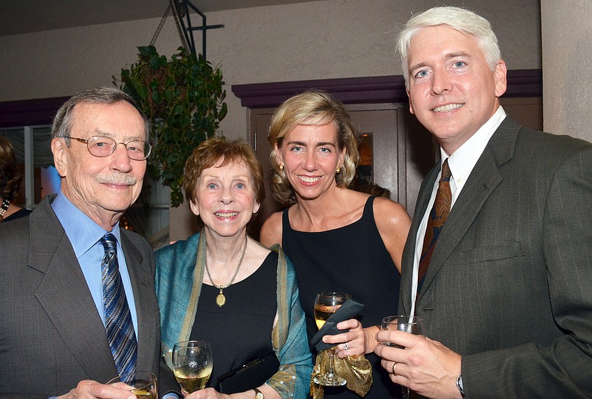 Sam and Jane Skogstad with Jennifer and Chuck Price