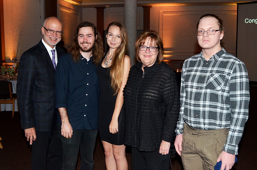 Steve Miles, Dylan Burchett, Janeway Amos, Kathy Killion and Nikita Nyullyani